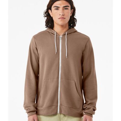 Unisex Sponge Fleece Full-Zip Hooded Sweatshirt Thumbnail