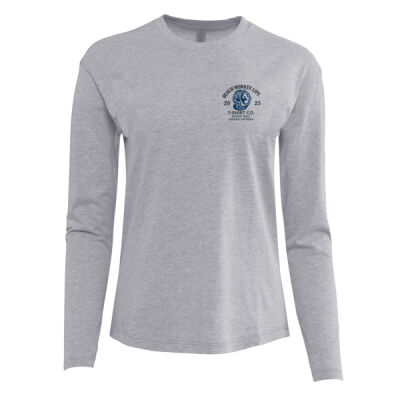7Mile Grand Cayman MG26N Crew Graphic Long SleeveTee / T-shirt à manches longues graphique Beach Monkey Life 7Mile Grand Cayman MG26N à col rond  Thumbnail