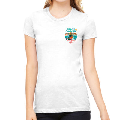 Grand Cayman Rum Point Triblend Crew Graphic Tee / Grand Cayman Rum Point – T-shirt Crew Triblend Graphique  Thumbnail