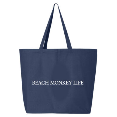 Beach Monkey Life Main Beach Hampton Canvas Tote /sac fourre-tout BEACH MONKEY LIFE MAIN BEACH HAMPTON en toile Thumbnail