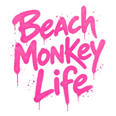 BEACH MONKEY LIFE GRAFFI 27 V1  Thumbnail