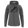 ATC™ PTECH® FLEECE HOODED LADIES' JACKET Thumbnail