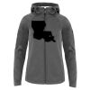 ATC™ PTECH® FLEECE HOODED LADIES' JACKET Thumbnail